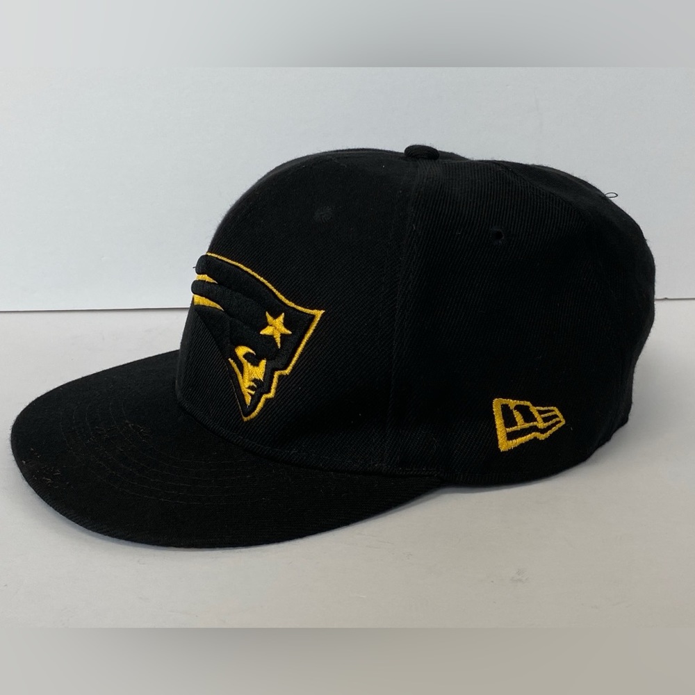 New Era New England Patriots 9Fifty Blue Gold Adjustable Snapback Hat Cap